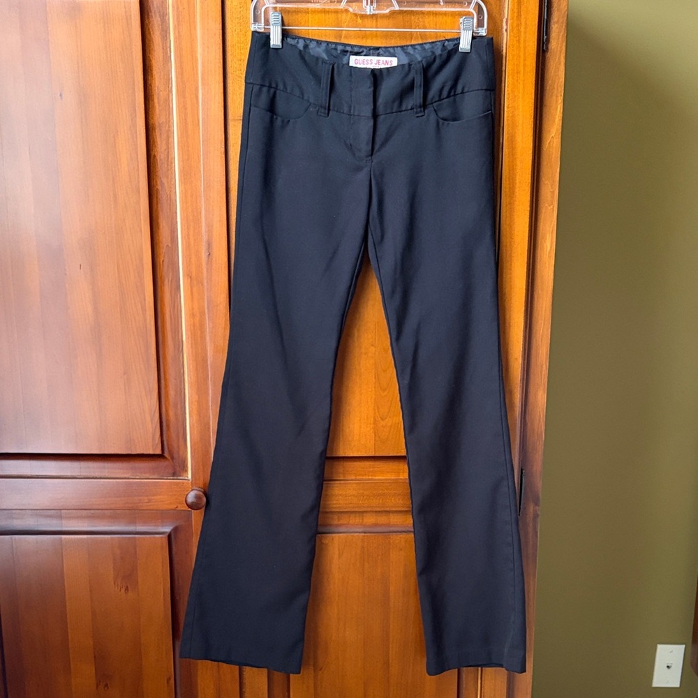Black Guess Jeans Flare Pants